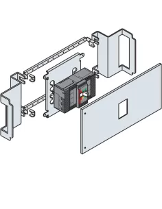 Abb kt3112 kit t3 3-4p fixed horizontal without m-segment, k250